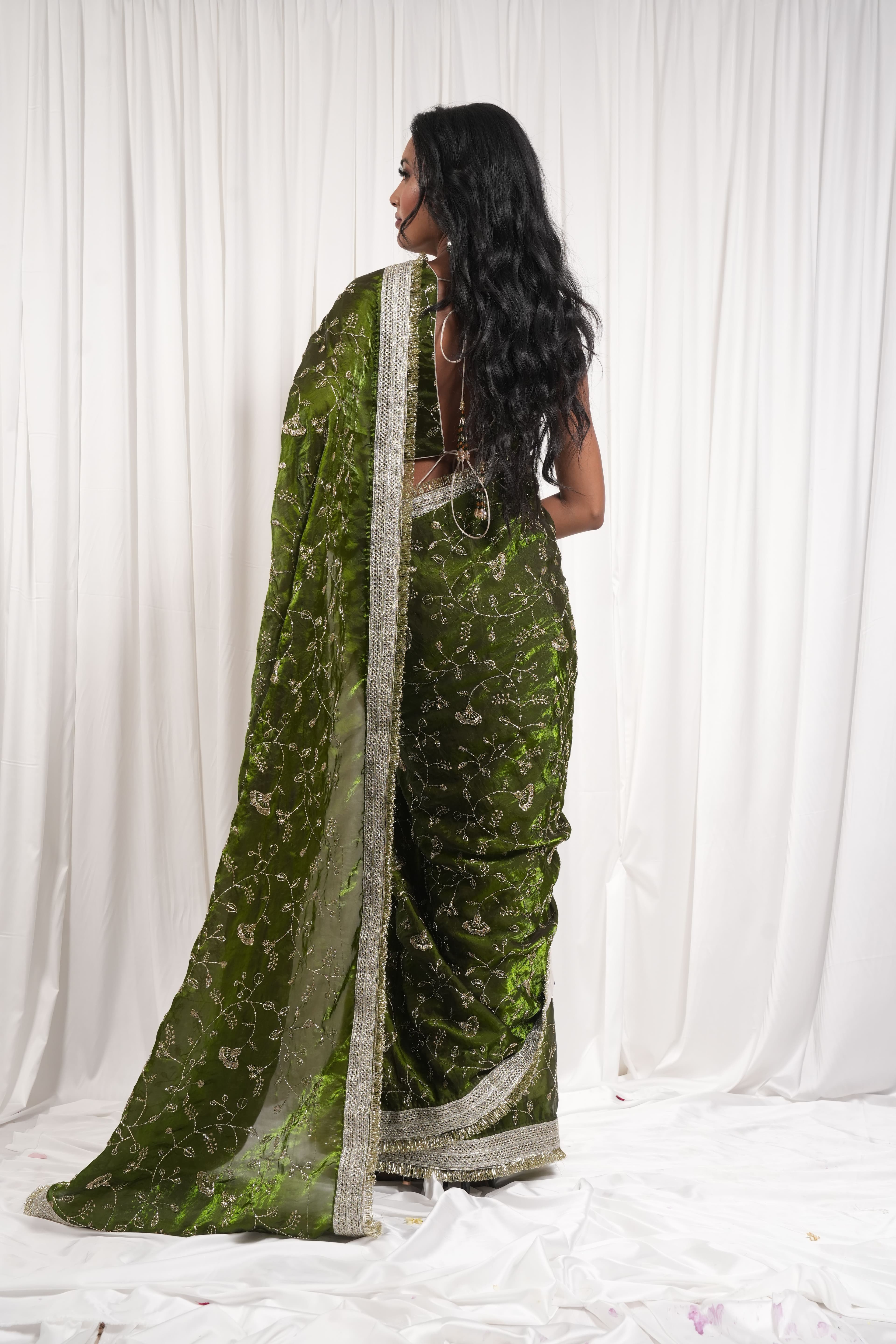 Chiffon saree
