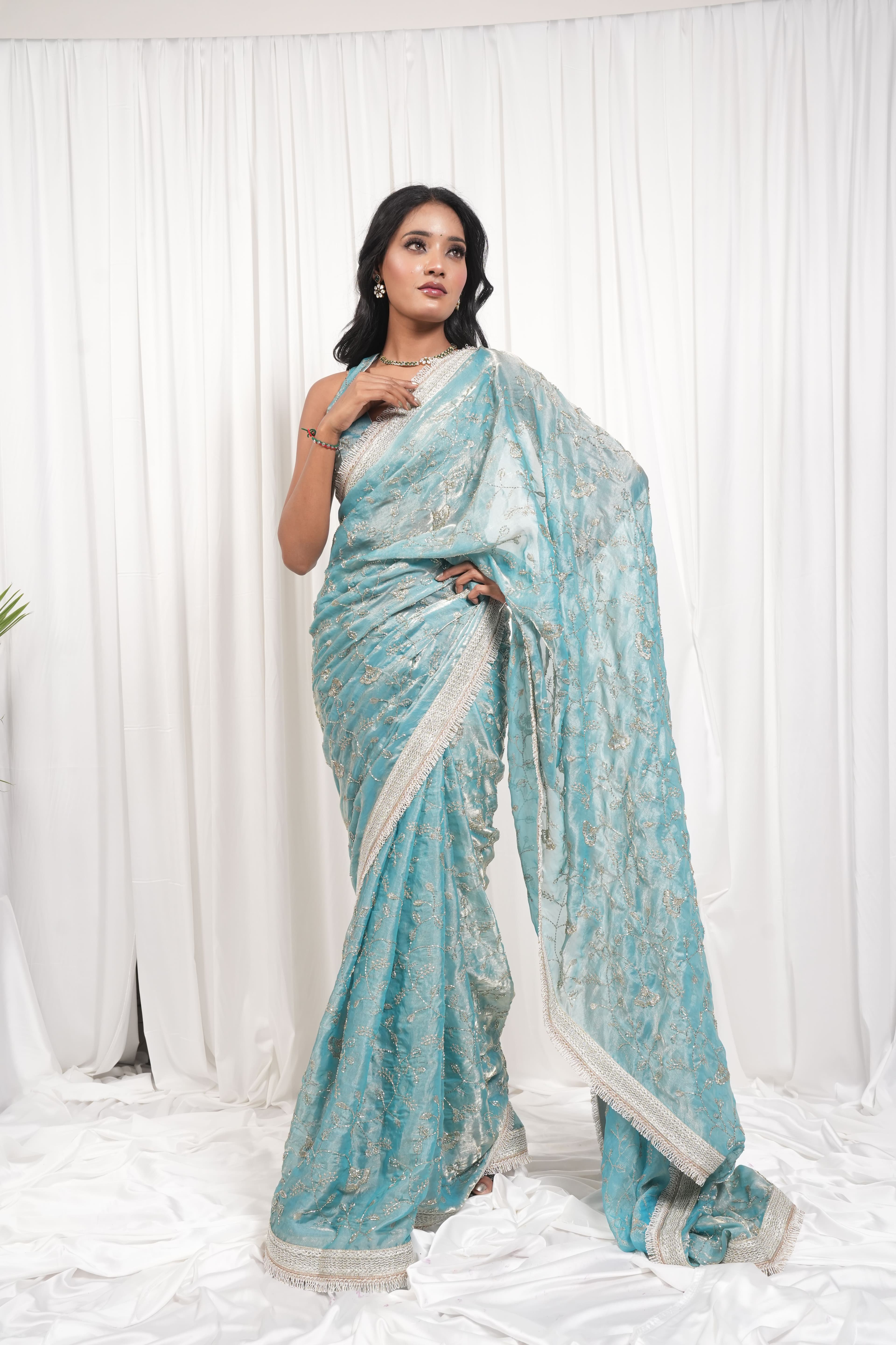 The firozi ishq saree 4